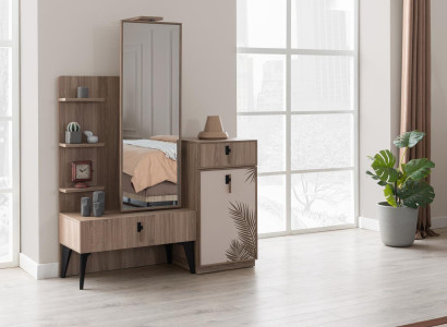 Bedroom Luxury Moder Chest of drawers with Mirror Modern Furniture Wood new